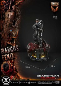 Marcus Fenix Ultimate Bonus Version Gears of War Reloaded 1/3 Statue by Prime 1 Studio