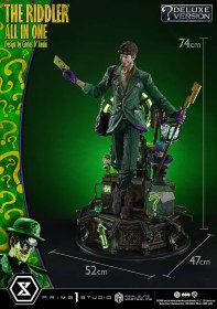 The Riddler All In One (Design by Carlos D'Anda) DX Version DC Comics 1/3 Statue by Prime 1 Studio