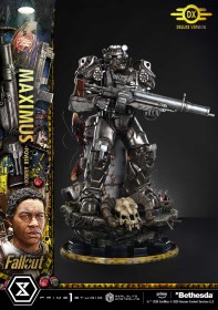Maximus Power Armor DX Bonus Version Fallout 1/4 Statue by Prime 1 Studio