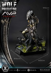 Requiem Wolf Predator Deluxe Bonus Ver. Alien vs. Predator 1/3 Statue by Prime 1 Studio