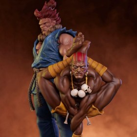 Akuma & Dhalsim Street Fighter PVC 1/10 Statues by PCS