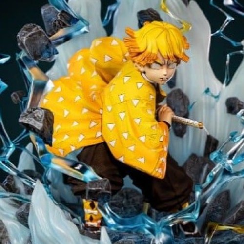Agatsuma Zenitsu Demon Slayer Kimetsu no Yaiba 1/4 Scale Statue by Infinity Studio