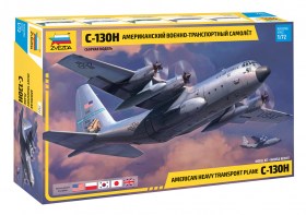 American heavy transport plane C-130H by Zvezda