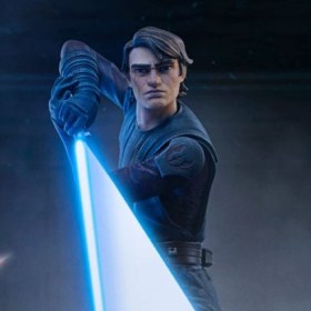 Anakin Skywalker Star Wars The Clone Wars Deluxe Art 1/10 Scale Statue by Iron Studios