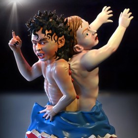 Bonded by Blood Exodus 3D Vinyl Statue by Knucklebonz