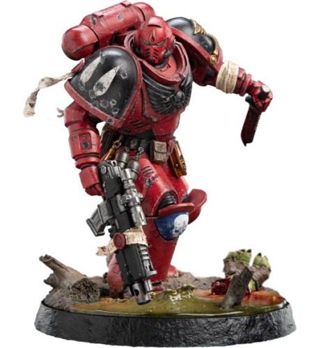 Blood Angels Intercessor Sergeant Warhammer 40k Statue 1/10 Scale by Weta