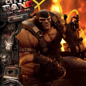 Bane on Throne Batman (Comics) City of Bane 1/4 Scale Statue by Prime 1 Studio