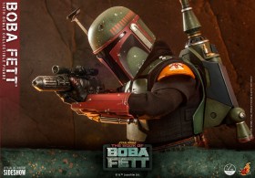 Boba Fett Star Wars The Book of Boba Fett 1/4 Action Figure by Hot Toys