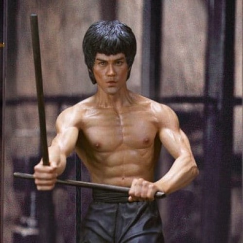 Bruce Lee Kali Sticks Fight Deluxe Basement Version Enter the Dragon Movie 1/6 Statue by Star Ace Toys