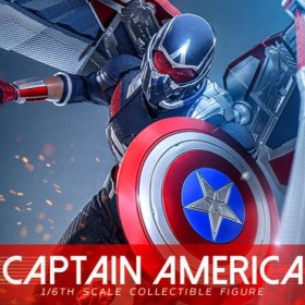 Captain America Brave New World 1/6 Action Figure by Hot Toys