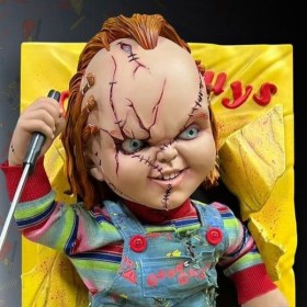 Chucky (Child´s Play) Bride of Chucky 1/2 Wall Sculpture by HCG
