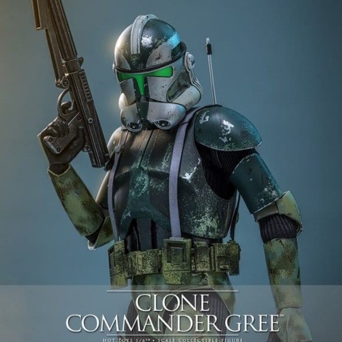 Clone Commander Gree Star Wars 1/6 Action Figure by Hot Toys