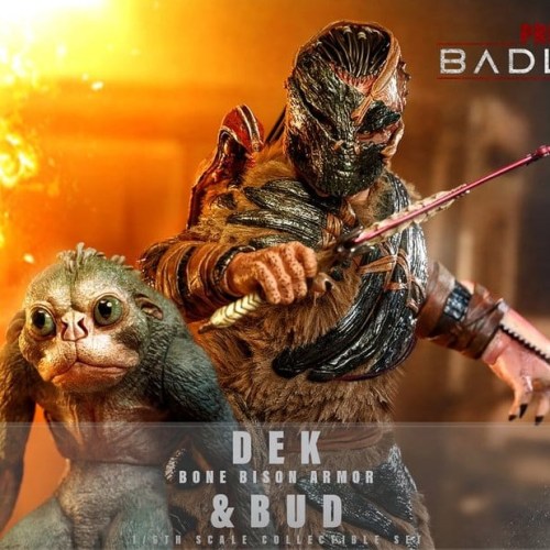 Dek (Bone Bison Armor) and Bud Predator Badlands 1/6 Action Figures 2-Pack by Hot Toys