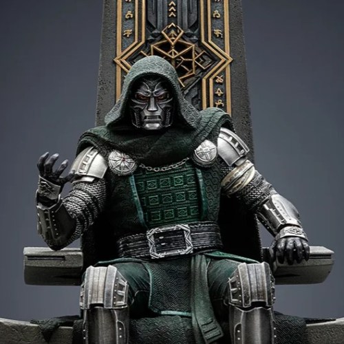 Doctor Doom on Throne Avengers Doomsday Art 1/10 Scale Statue by Iron Studios
