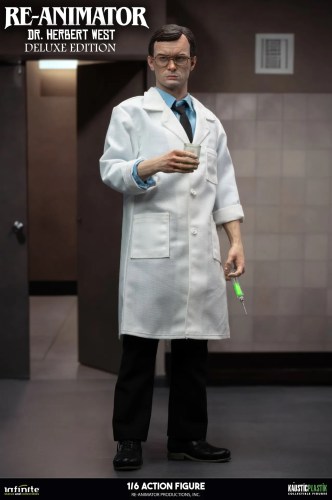 Doctor Herbert West Deluxe Edition Re-animator 1/6 Action Figure by Infinite Statue