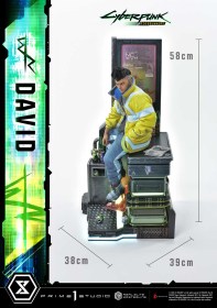 David Martinez Cyberpunk Edgerunners 1/4 Statue by Prime 1 Studio