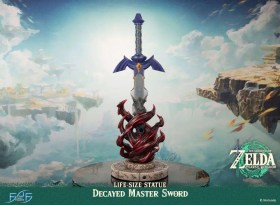 Decayed Master Sword The Legend of Zelda Tears of the Kingdom 1/1 Life Size Statue by First 4 Figures