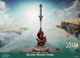 Decayed Master Sword The Legend of Zelda Tears of the Kingdom 1/1 Life Size Statue by First 4 Figures