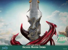 Decayed Master Sword The Legend of Zelda Tears of the Kingdom 1/1 Life Size Statue by First 4 Figures