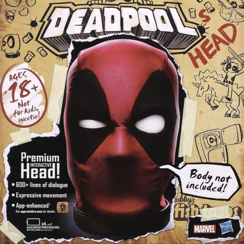 Deadpool's Head Marvel Legends Premium Interactive Head by Hasbro