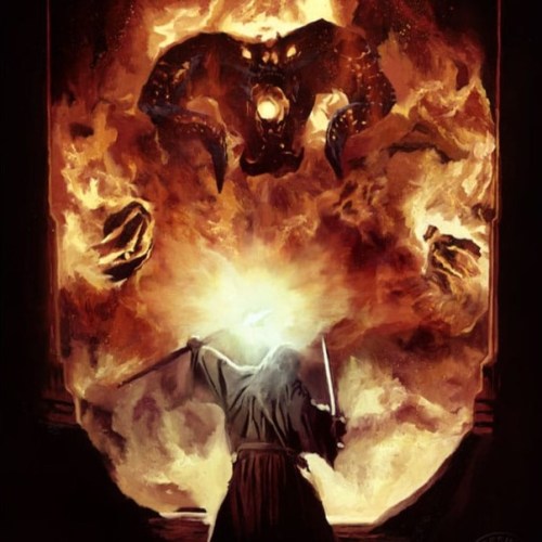 The Flame of Anor Lord of the Rings Art Print unframed by Sideshow Collectibles
