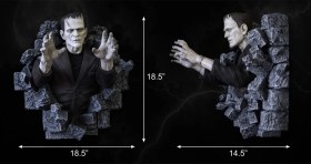 Frankenstein Wall Sculpture by HCG
