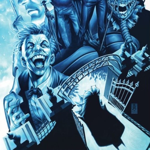 The Gates of Arkham DC Comics Art Print unframed by Sideshow Collectibles