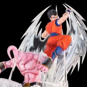 Gohan vs Buu Dragon Ball Z Figure by Tsume