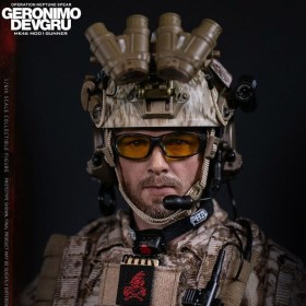 Geronimo Devgru MK46 MOD1 Gunner (Operation Neptune Spear) Modern Military 1/6 Action Figure by Damtoys