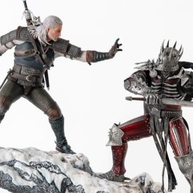 Geralt vs Eredin The Witcher 3 Wild Hunt 1/6 Diorama Statue by Pure Arts
