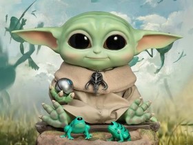 Grogu Egg Attack Star Wars Mandalorian Statue by Beast Kingdom Toys