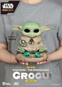 Grogu Egg Attack Star Wars Mandalorian Statue by Beast Kingdom Toys
