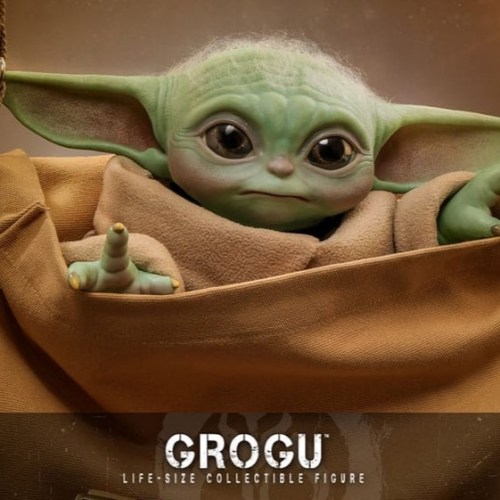 Grogu Star Wars The Mandalorian Life-Size Masterpiece Action figure by Hot Toys