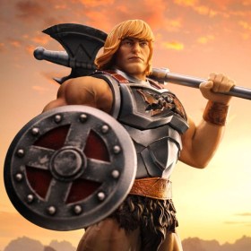 He-Man Battle Armor Version Masters of the Universe Art 1/10 Scale Statue by Iron Studios