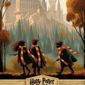 Harry Potter and the Philosopher's Stone Variant Art Print unframed by Sideshow Collectibles