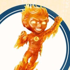 Human Torch Fantastic Four Mini Co. PVC Figure by Iron Studios