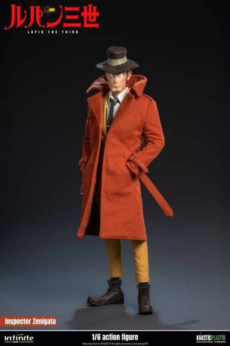 Inspector Koichi Zenigata Standard Edition Lupin The 3rd The Italian Adventure 1/6 Action Figure by Infinite Statue