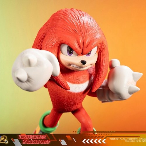 Knuckles Standoff Sonic the Hedgehog 2 Statue by First 4 Figures