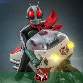Kamen Rider No. 2 and Cylone Kamen Rider 1/6 Figure by Hot Toys