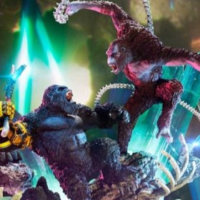 Kong vs Skar King Godzilla x Kong The New Empire Statue by Prime 1 Studio