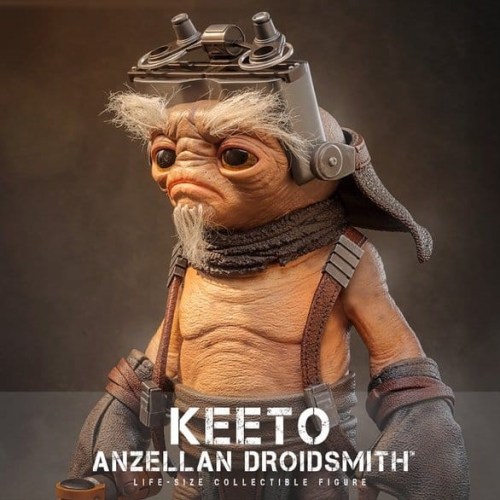 Keeto (Anzellan Droidsmith) Star Wars The Mandalorian & Grogu Life-Size Figure by Hot Toys