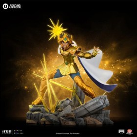 Leo Aiolia Saint Seiya Art 1/10 Scale Statue by Iron Studios