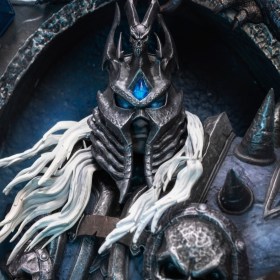 The Lich King Hearthstone Art Statue Frame by Blizzard