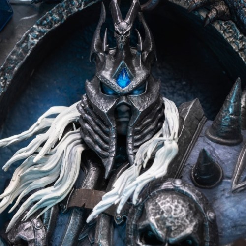 The Lich King Hearthstone Art Statue Frame by Blizzard