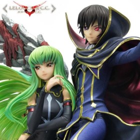 Lelouch Lamperouge & C.C. favorite Bonus Version CODE GEASS Lelouch of the Rebellion R2 Statue 1/6 Scale by Prime 1 Studio