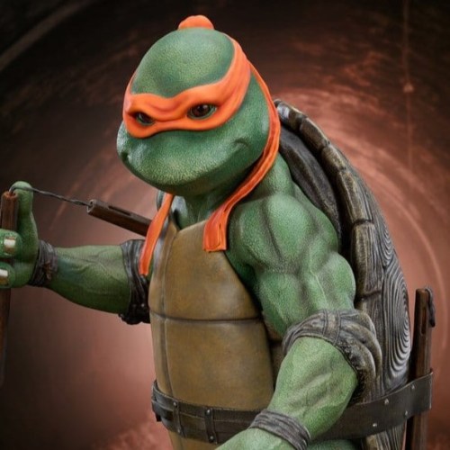Michelangelo Deluxe Edition Teenage Mutant Ninja Turtles 1/2 Statue by PCS