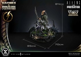 Machiko & Broken Tusk Predator DX Version Aliens vs. Predator (Comic) 1/4 Statue by Prime 1 Studio