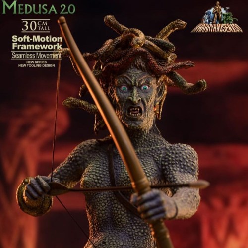 Medusa Ray Harryhausens Soft-Motion Series Statue by Star Ace Toys