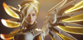 Mercy Overwatch Statue by Blizzard