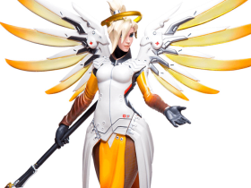 Mercy Overwatch Statue by Blizzard
